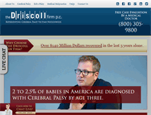 Tablet Screenshot of birthinjurysettlement.com